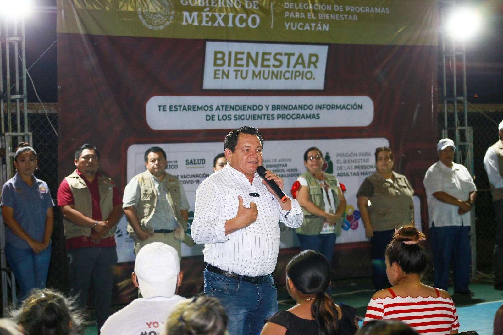 Joaquín Díaz Mena realiza Jornadas de Bienestar en Mérida