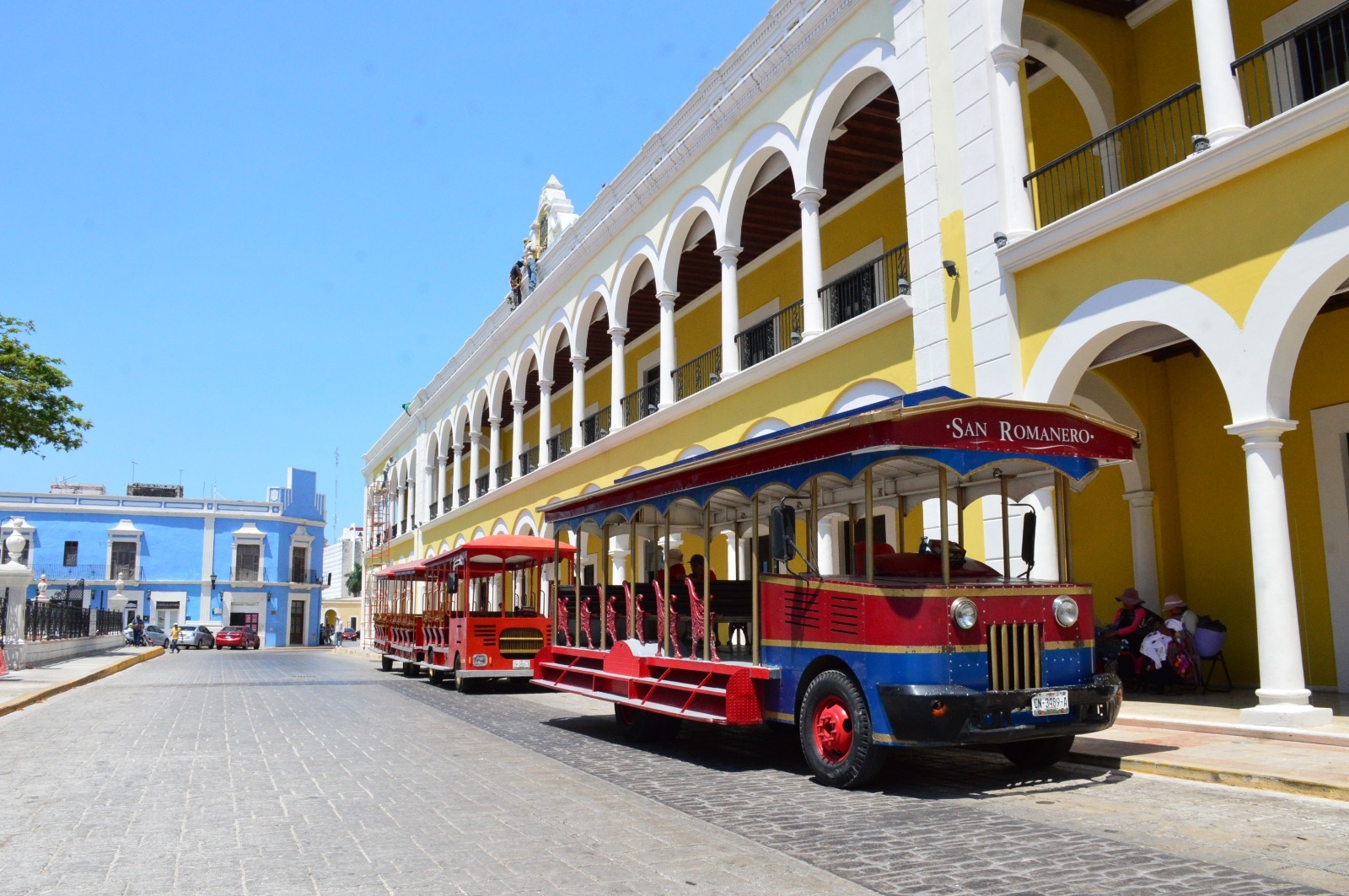 Paseos en tranvía en Campeche redujeron hasta un 57% durante las vacaciones