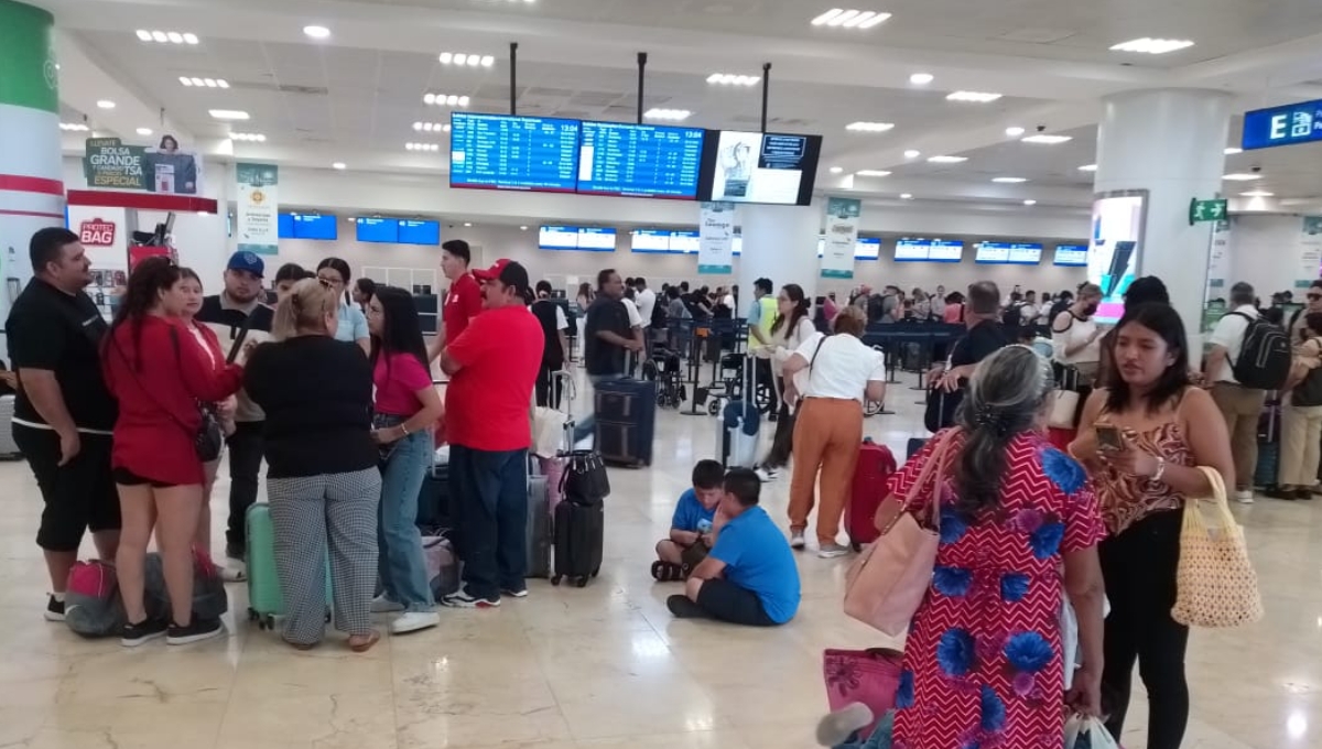 Aeropuerto de Cancún supera operaciones con 600 vuelos este domingo: VIDEO