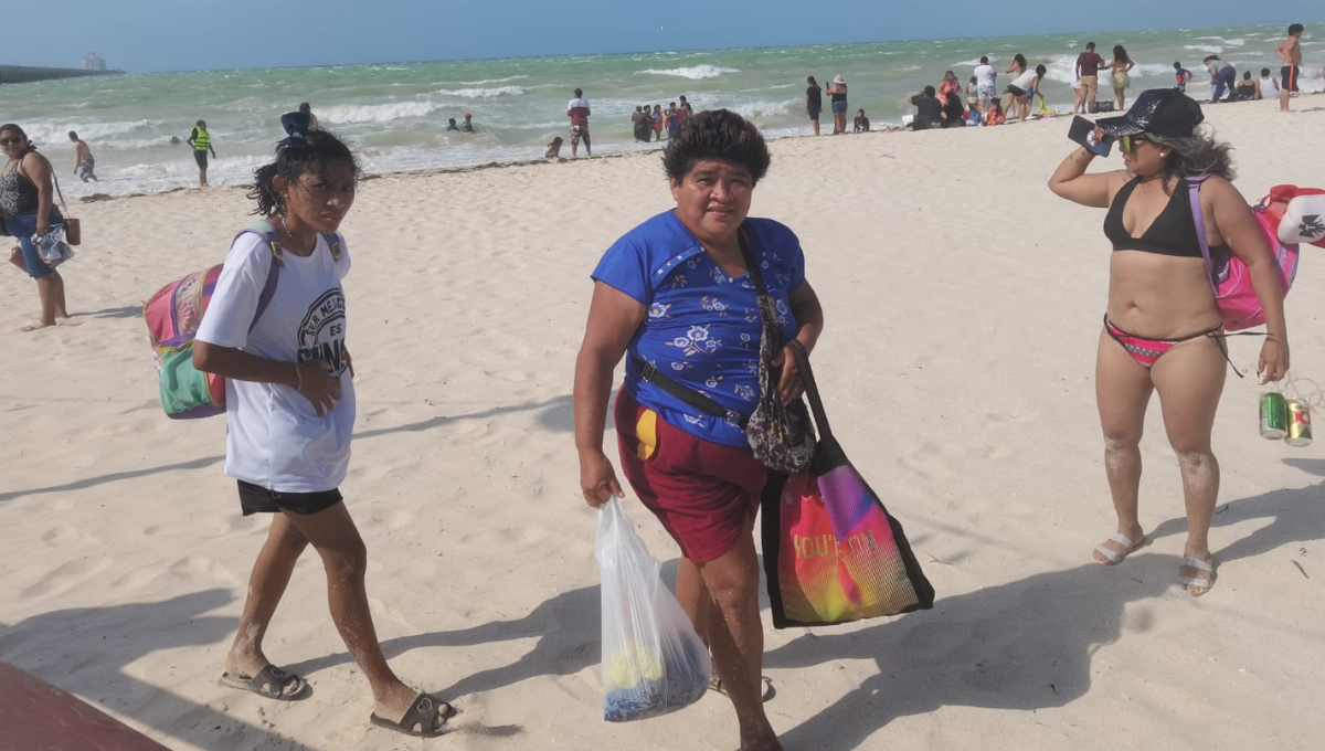Cordonazo en Progreso ahuyenta a turistas de las playas este domingo: VIDEO