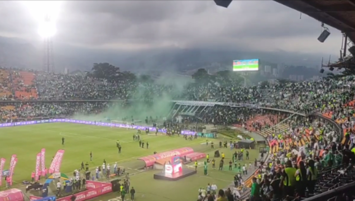 Se registraron "hechos violentos" previo al clásico de futbol colombiano en Medellín