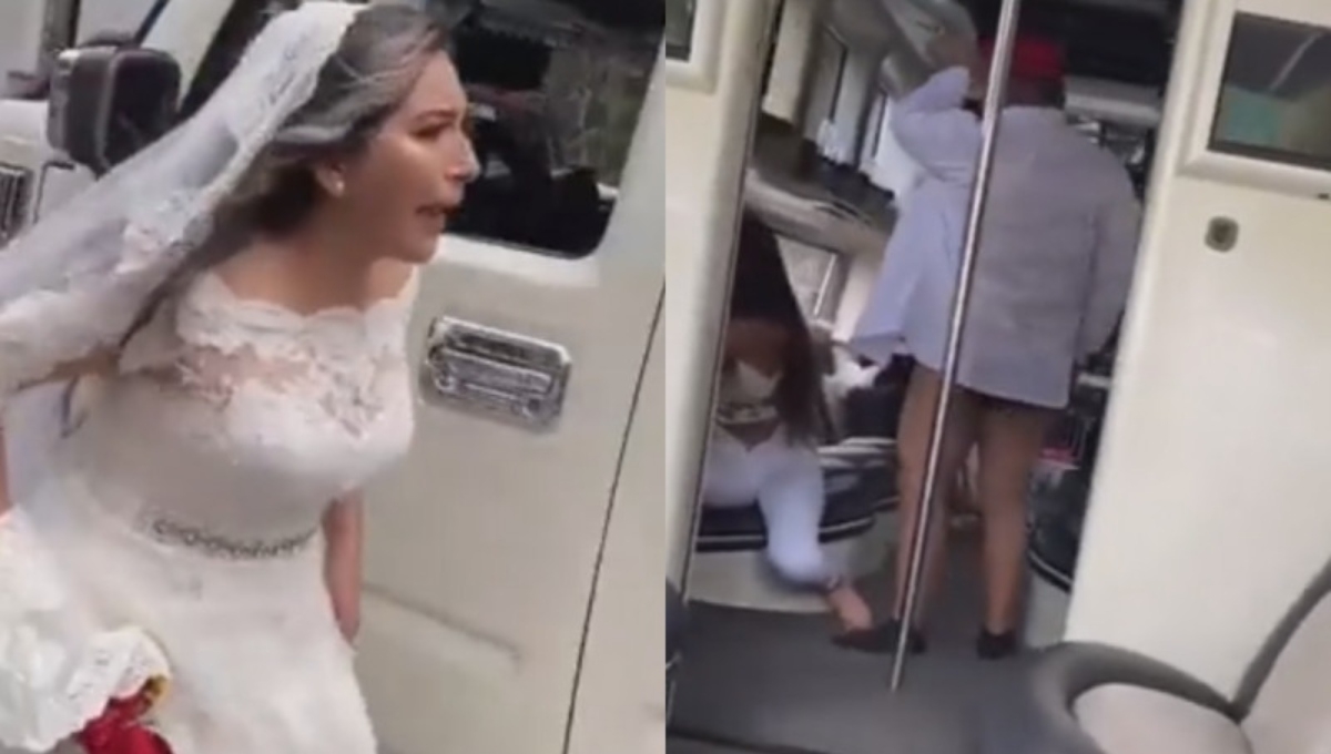 "¡Me quiero morir!" Novia descubre que su prometido la engaña justo antes de la boda: VIDEO