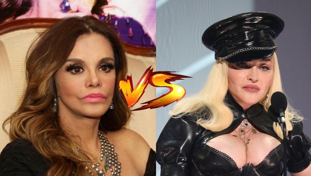 Lucía Méndez tuvo un supuesto altercado con Madonna en uno de sus conciertos