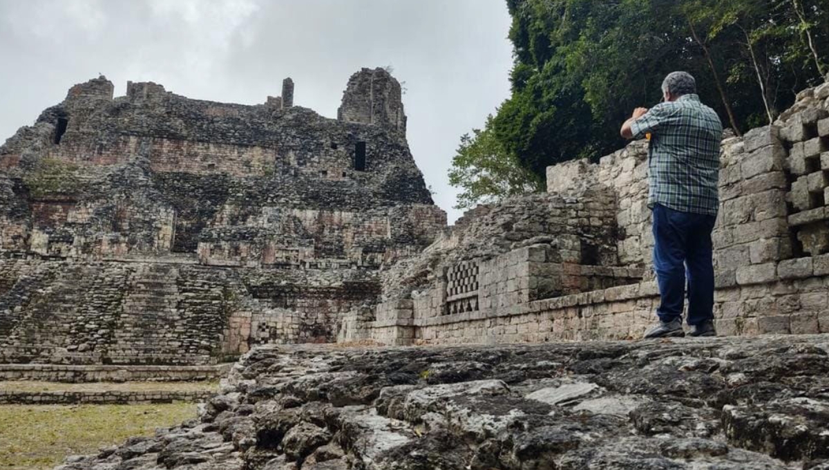 Hallan tres sitios arqueológicos monumentales en en el Tramo 7 del Tren Maya en Calakmul