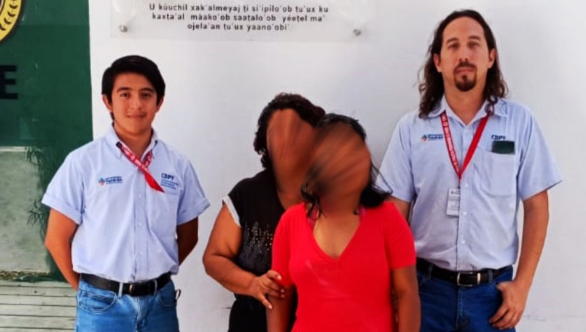La mujer de 26 años regresó con su familia en Kanasín