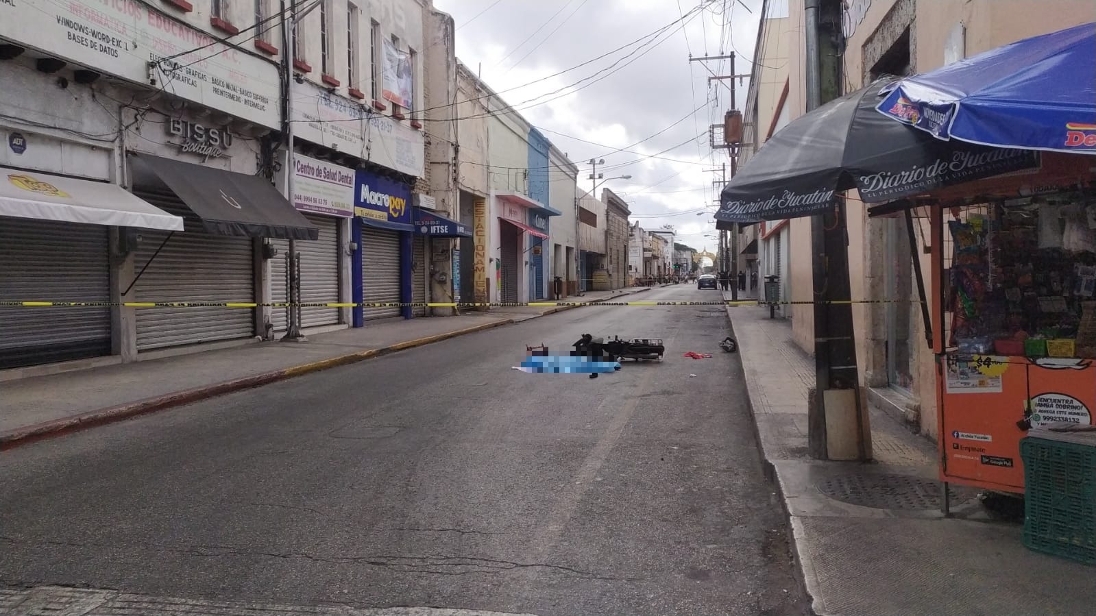 Motociclista atropella y mata a una mujer en el Centro de Mérida: EN VIVO