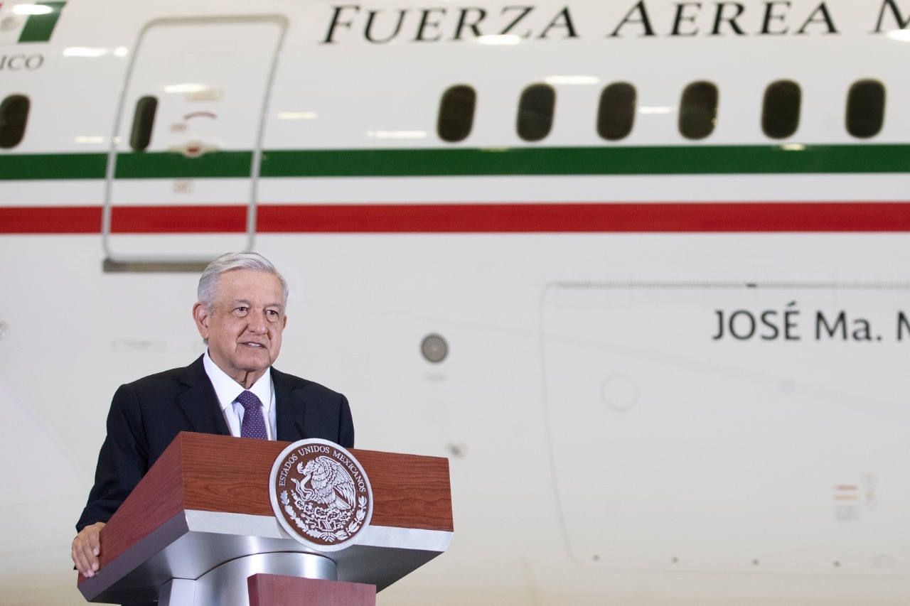 'Hay posibilidad de vender el avión presidencial', asegura AMLO