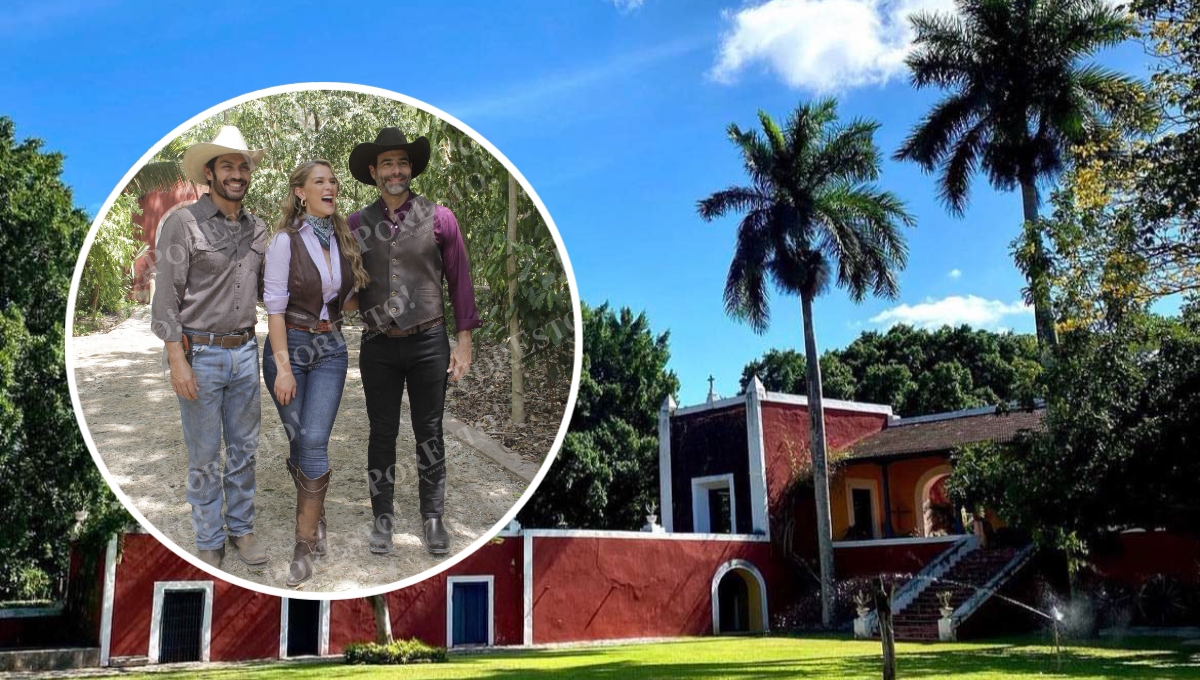 Esta es la hacienda de Mérida donde se graba 'Tierra de Esperanza', la nueva novela de Televisa