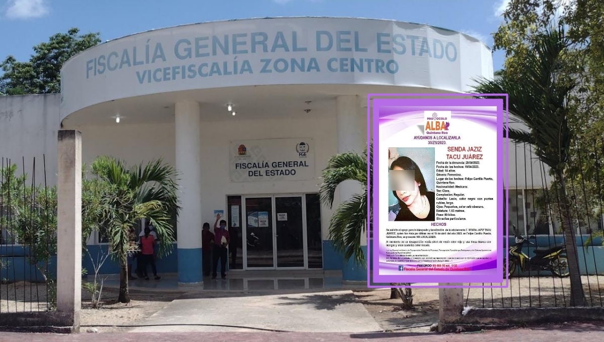Desaparece menor de 14 años en Felipe Carrillo Puerto; FGE activa ficha de búsqueda