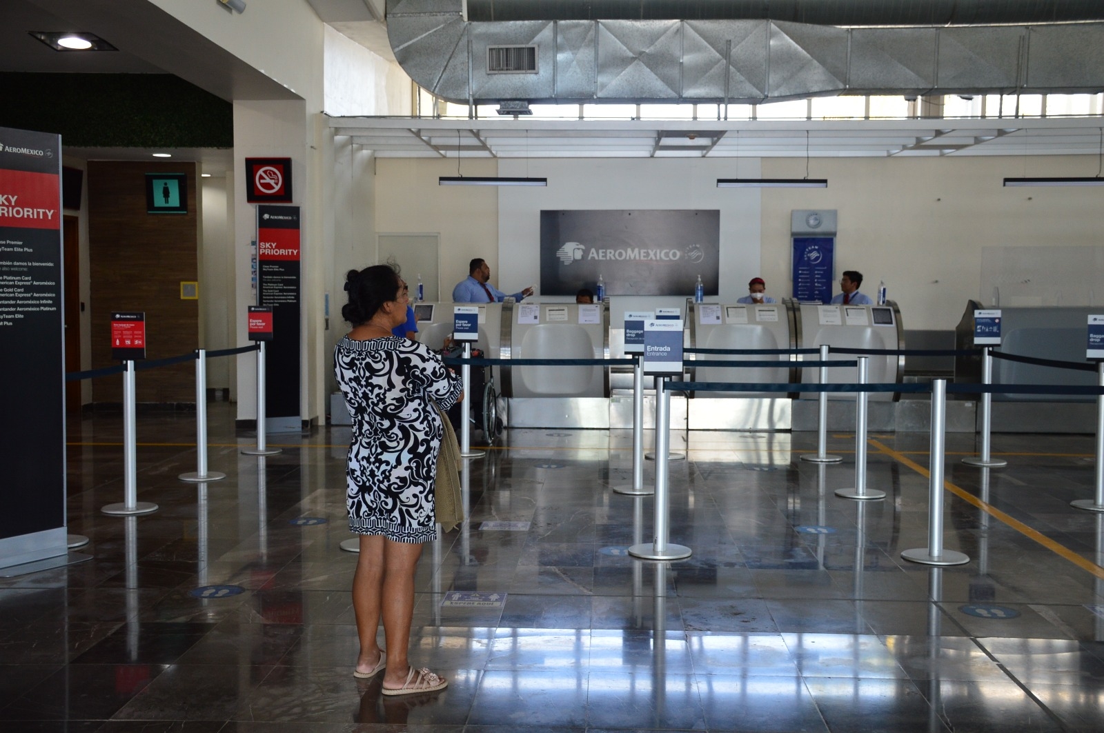 Son ocho vuelos programados de entrada y salida desde el aeropuerto de Campeche