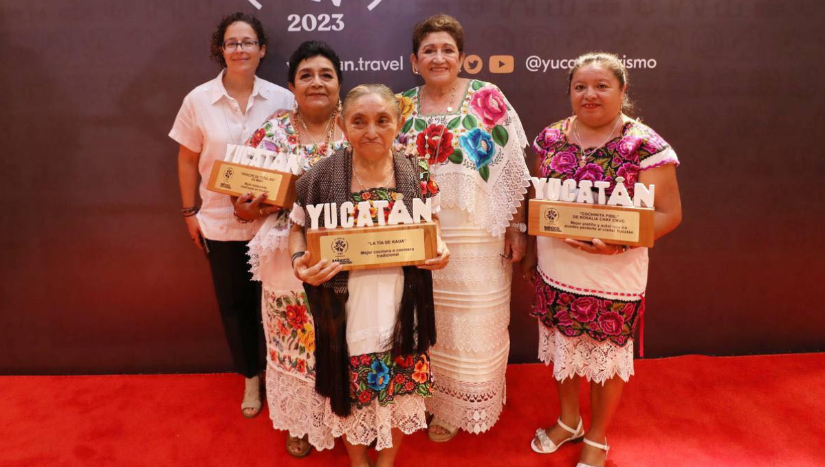 'La Tía de Kaua' se lleva el título de la mejor cocinera tradicional de Yucatán