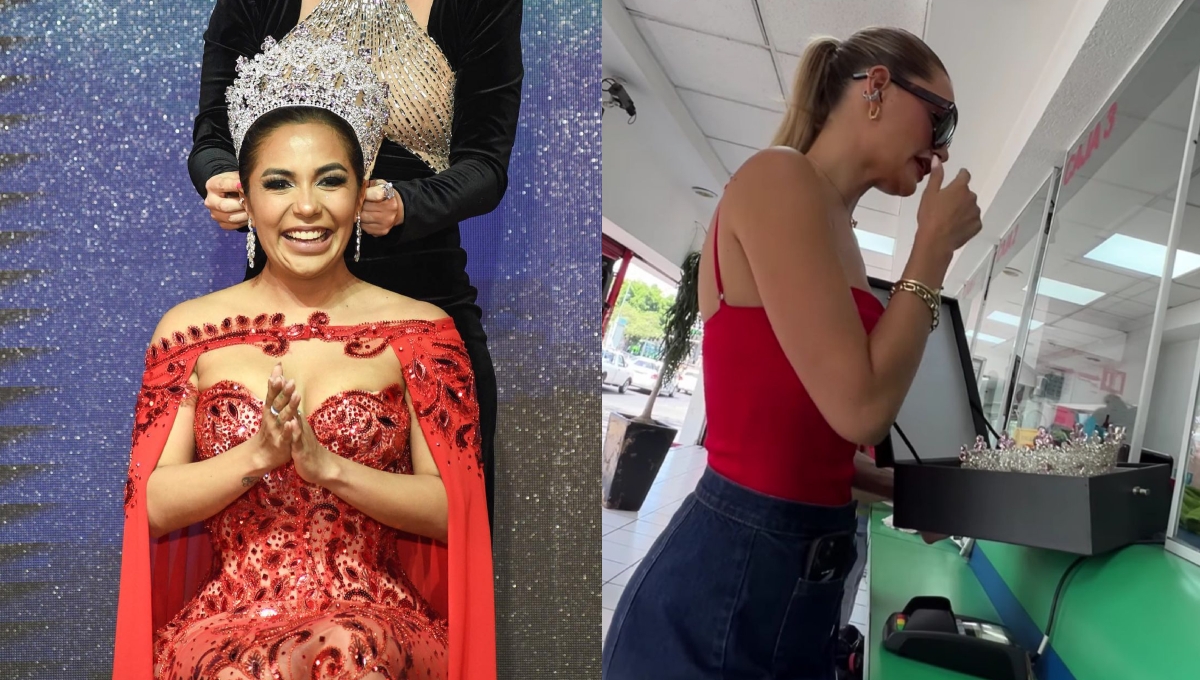 Influencer intenta empeñar la corona de la Reina del Espectáculo del Carnaval de Campeche: VIDEO