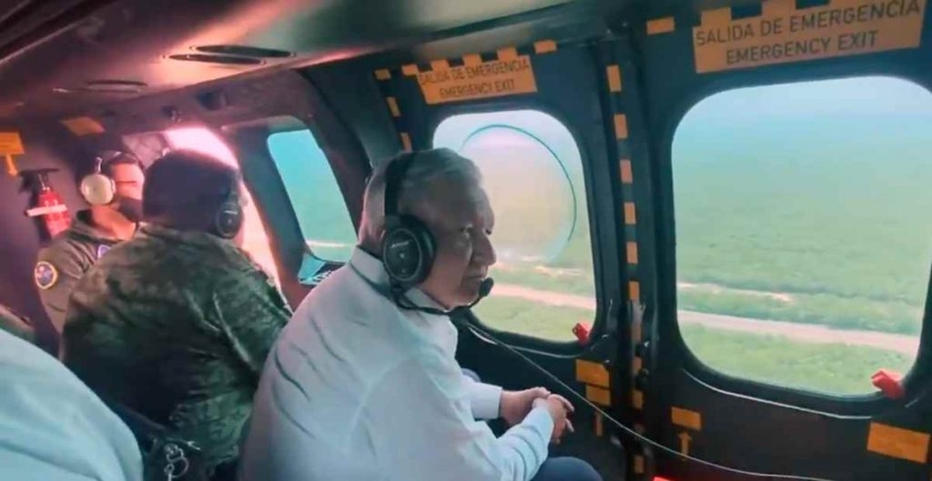 AMLO 'presume' construcción de mil 554 km del Tren Maya en Cancún: VIDEO