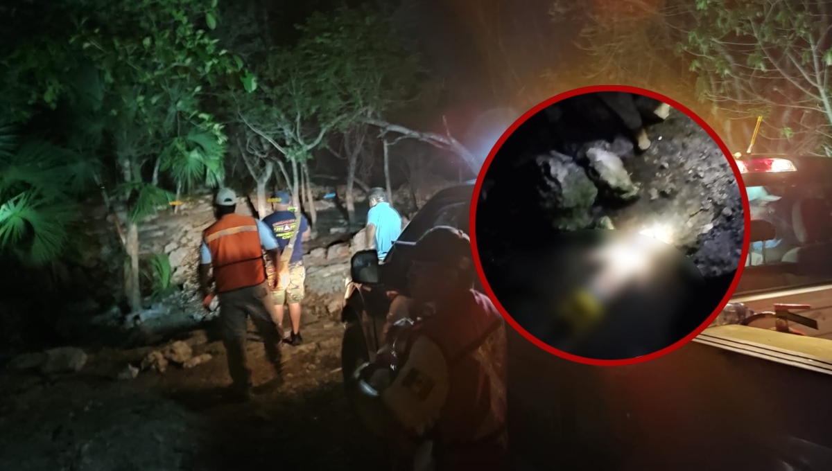 Hombre muere ahogado en un cenote de Puerto Aventuras; fue a nadar con sus amigos
