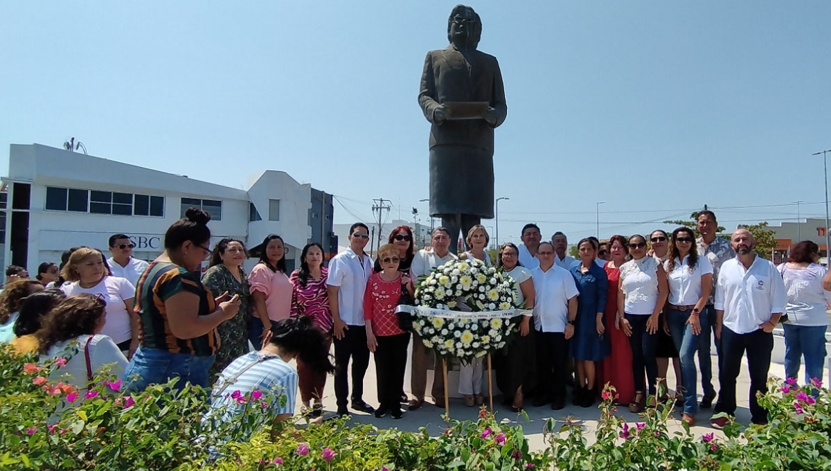 Campeche: Conmemoran a María Lavalle Urbina, primera mujer presidenta en el Senado de la República