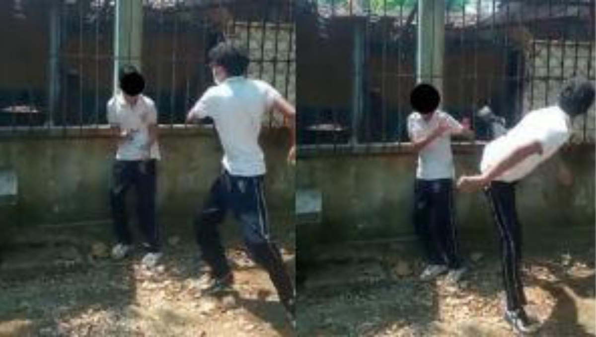 Alumno golpea a su compañero de secundaria en Chiapas: VIDEO