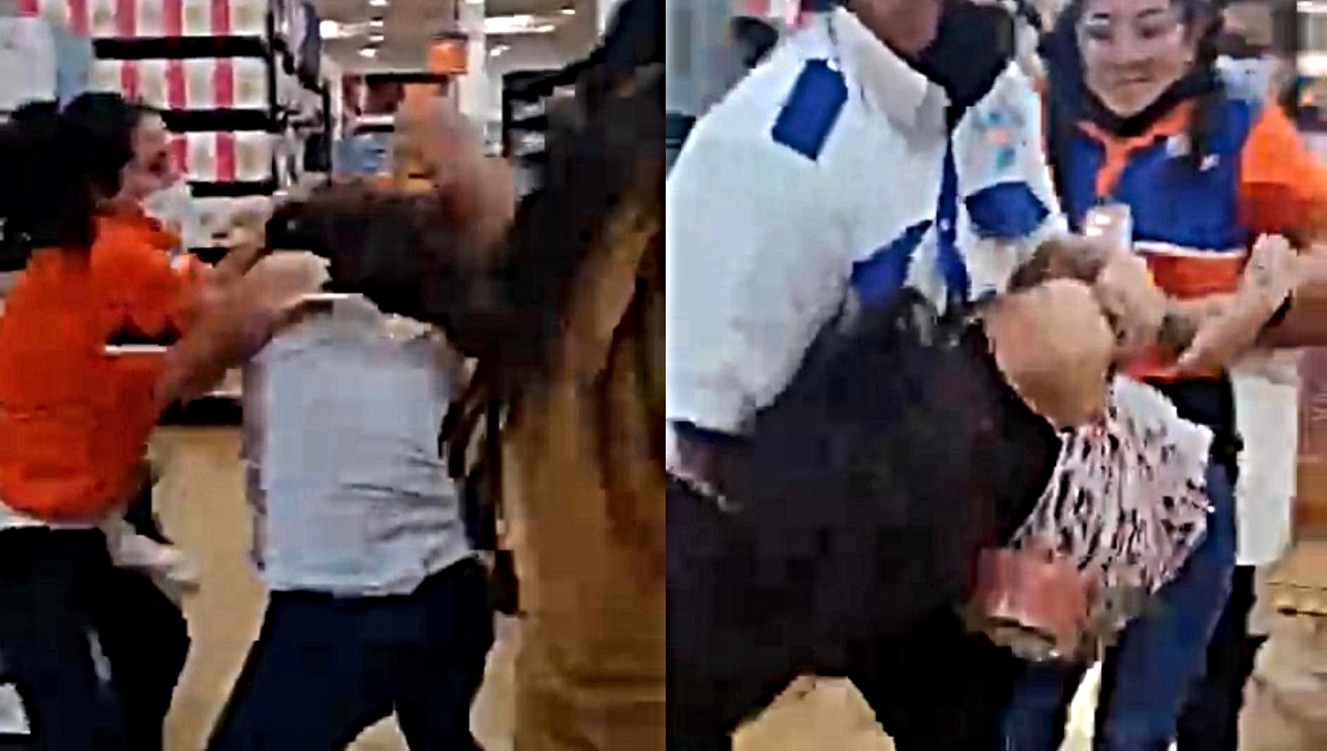 Las dos mujeres golpearon a las empleadas de Chedraui de Cancún