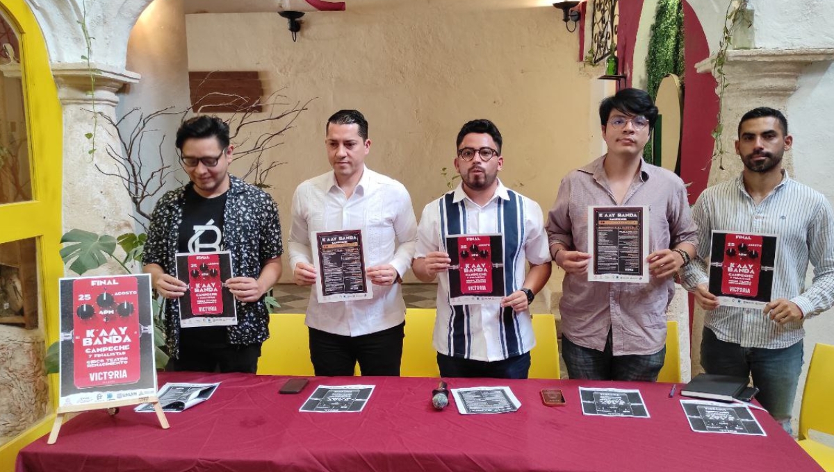 Con 38 bandas, Campeche celebrará su primer concurso musical