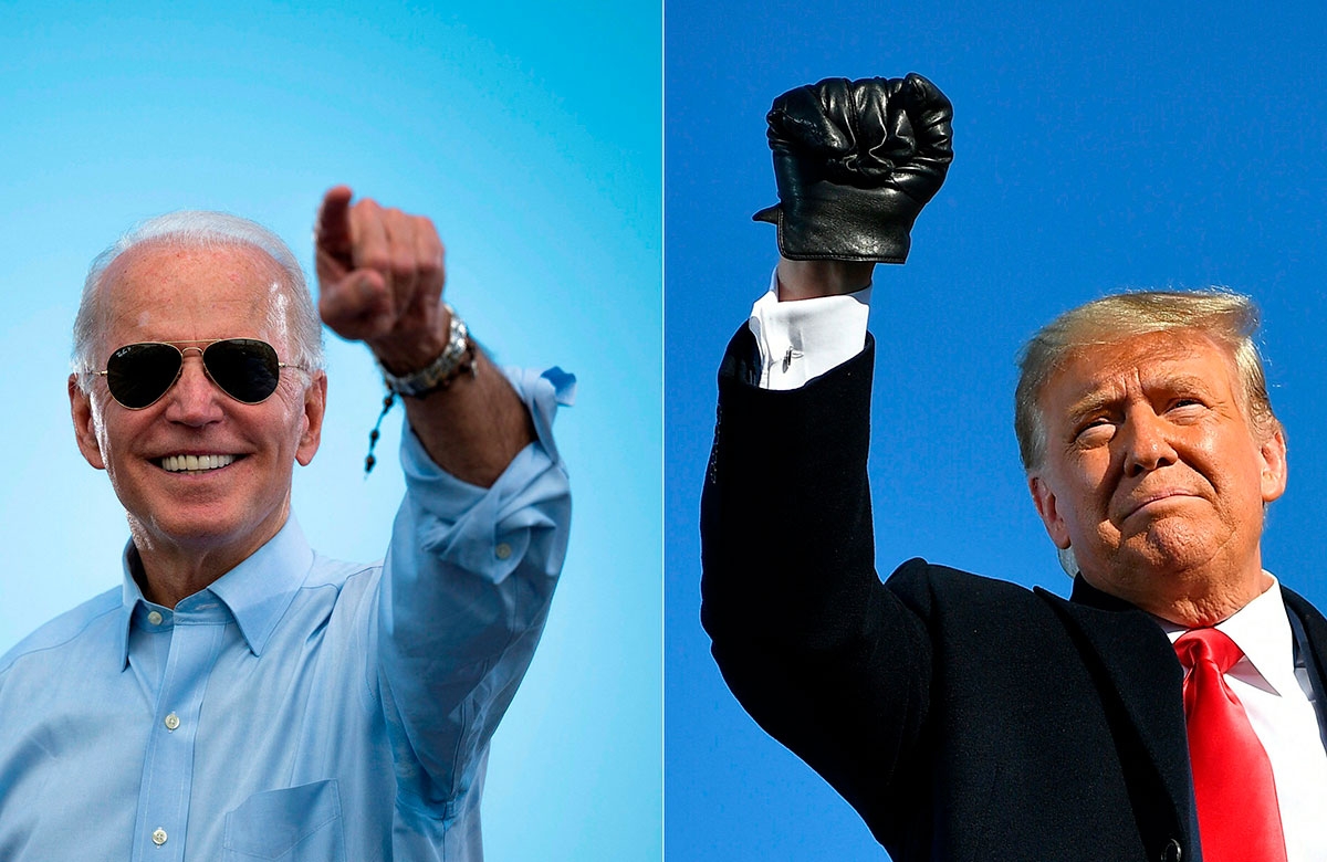 Joe Biden afirma que Trump es un ‘peligro’ para la democracia estadounidense