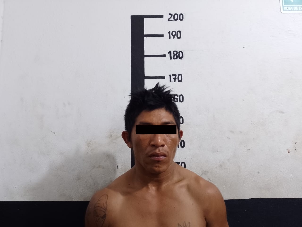 Detienen a narcomenudista por agredir a una mujer en Tizimín