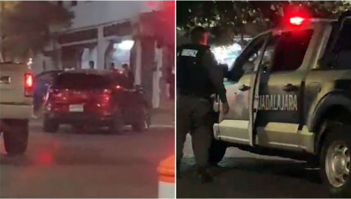 En Guadalajara dos hombres son secuestrados frente a policías