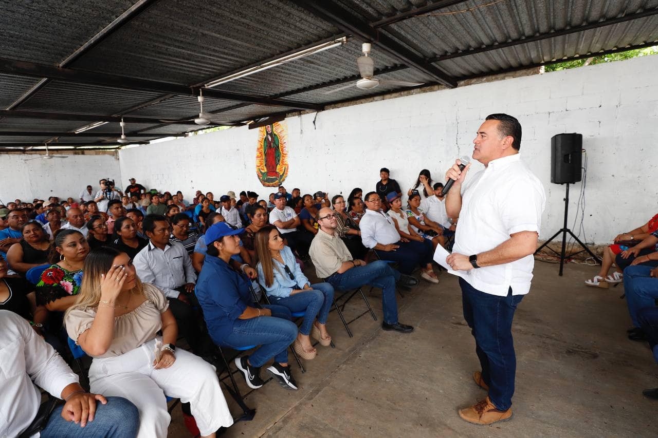 Óscar Medina Cruz asegura que el Alcalde de Mérida está haciendo recorridos electorales y “las fotos y las imágenes no mienten”