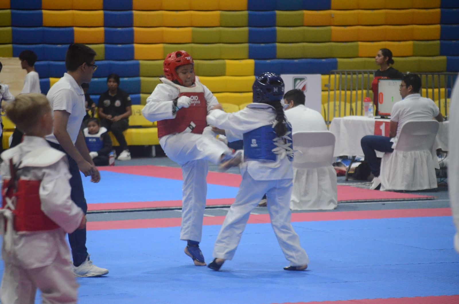 Realizan segundo Festival de Taekwondo del 'Día de Niño' en Cancún