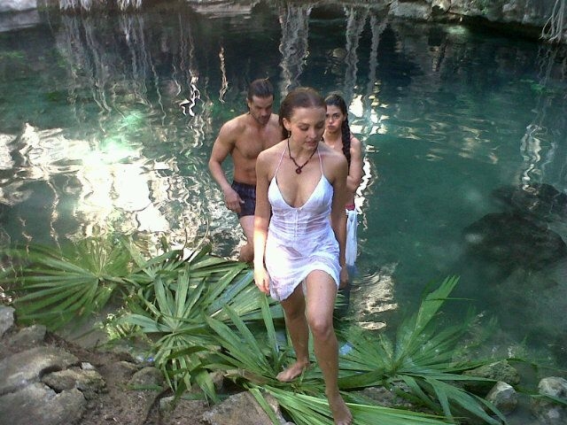 Angelique Boyer: ¿Cómo llegar al cenote donde grabó 'Abismo de Pasión' en Yucatán?