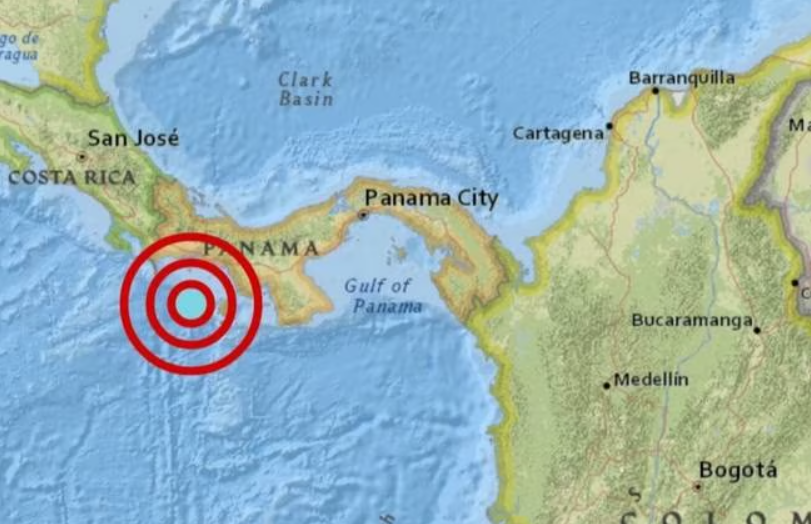 Un sismo de magnitud 6,3 sacudió la costa del Pacífico de Panamá sin causar víctimas ni daños.
