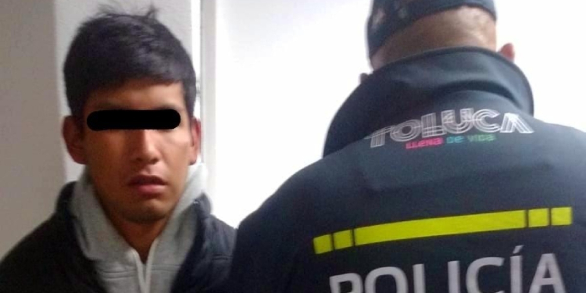Feminicidio en Toluca: Capturan a joven que caminaba con restos de su novia en una bolsa