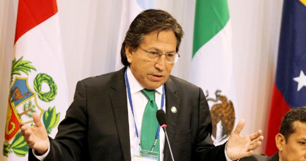 El expresidente de Perú, Alejandro Toledo, tiene una orden de aprehensión en Estados Unidos