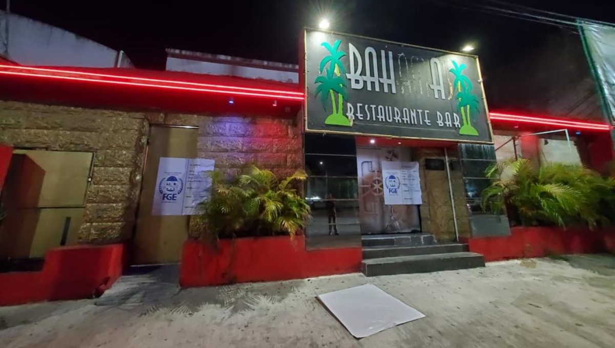 El bar fue asegurado luego de un enfrentamiento armado entre civiles y policías de Cancún