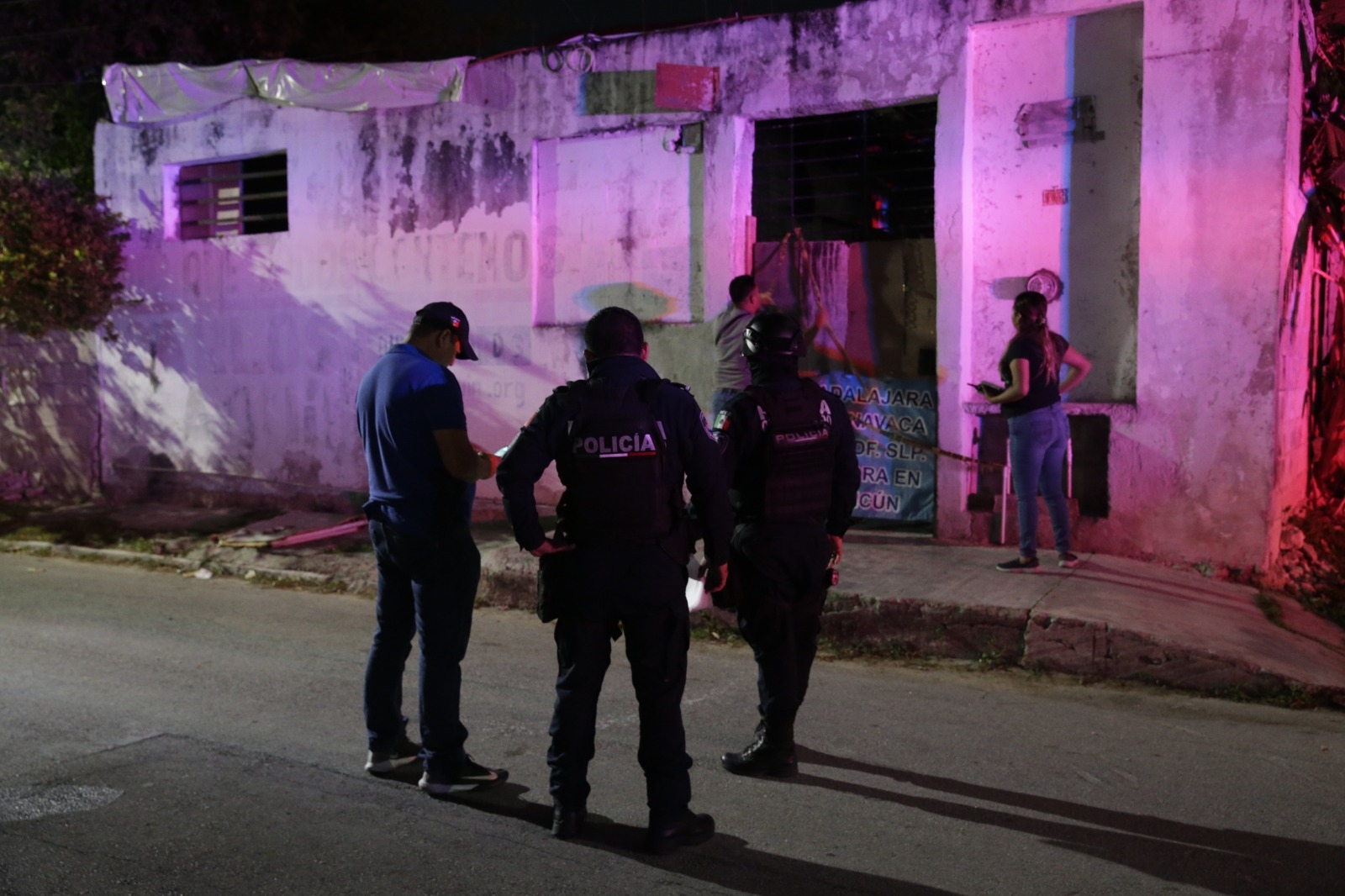 Matan a balazos a un hombre detrás de una iglesia en Cancún