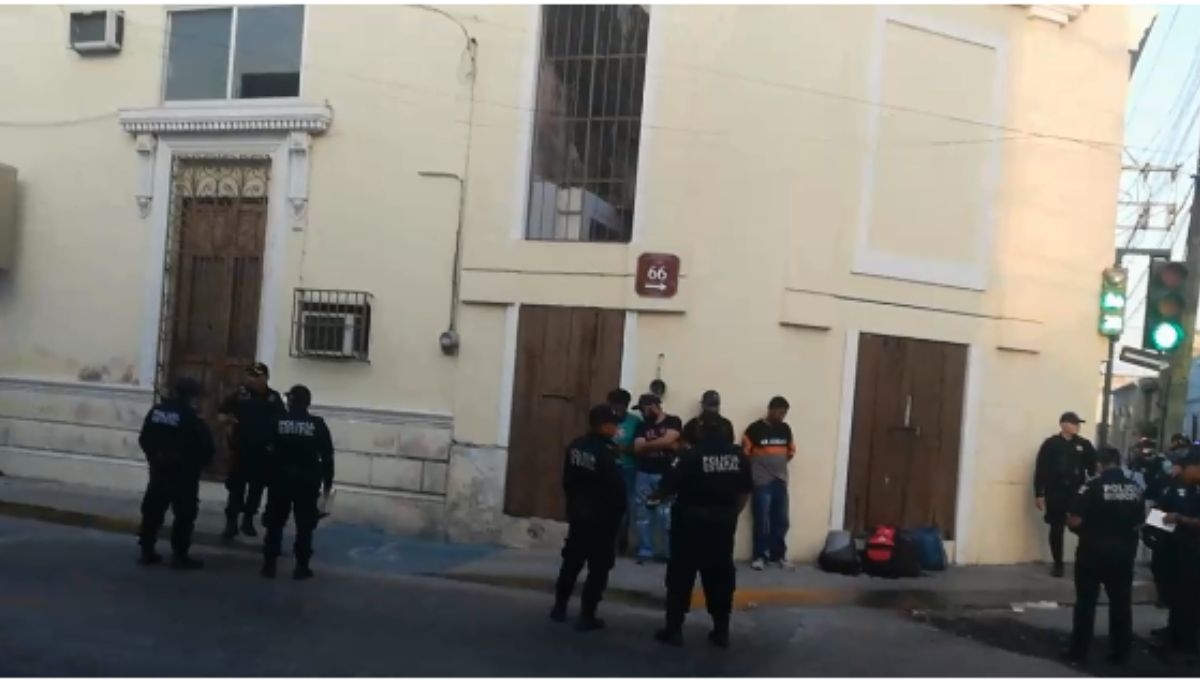 Los migrantes fueron detenidos en distintos puntos de Yucatán