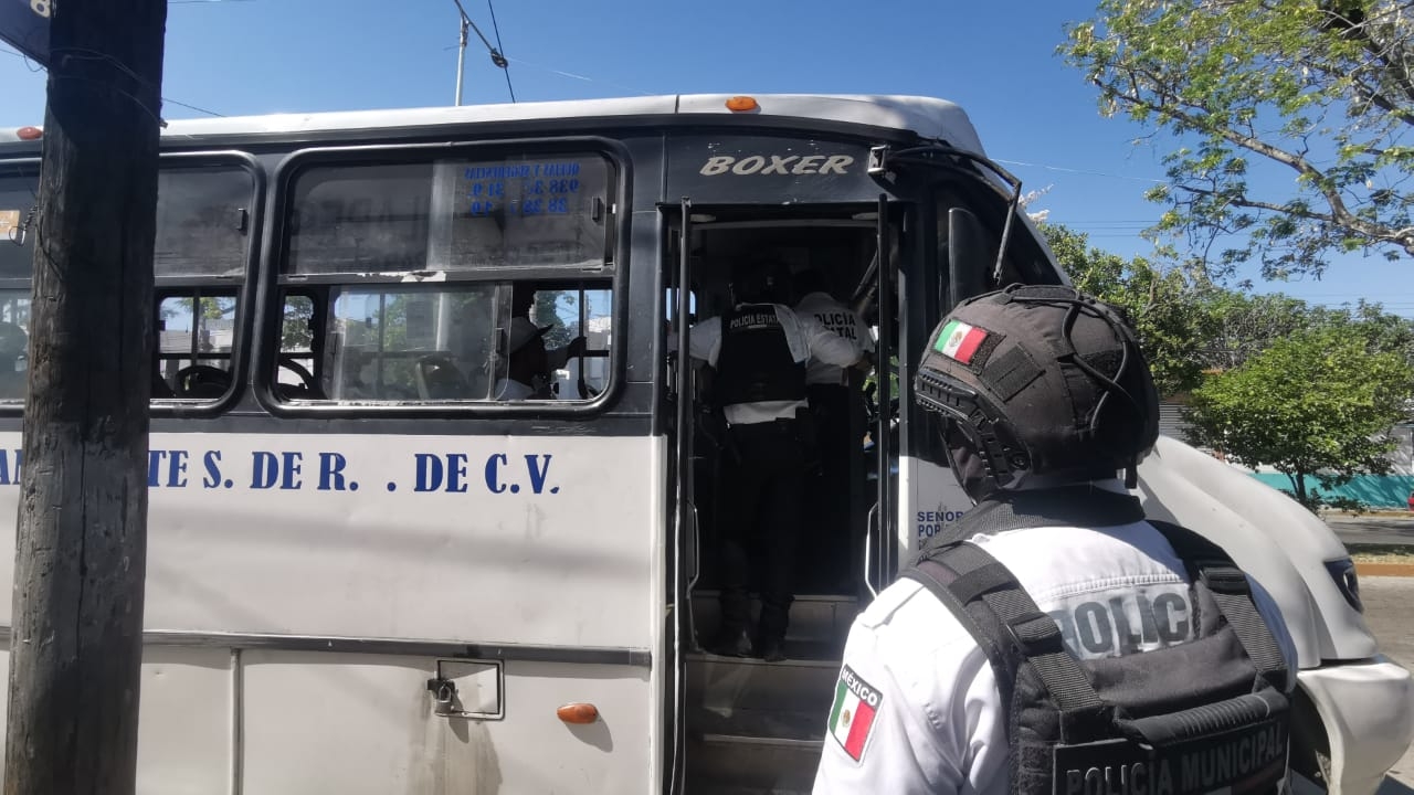 Detienen a hombre por robar en Ciudad del Carmen; intentaba huir en un camión