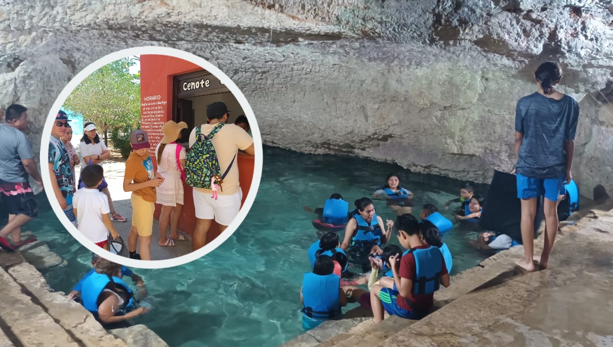 Cenote Sambulá, en Motul, registra más de mil visitantes esta Semana Santa