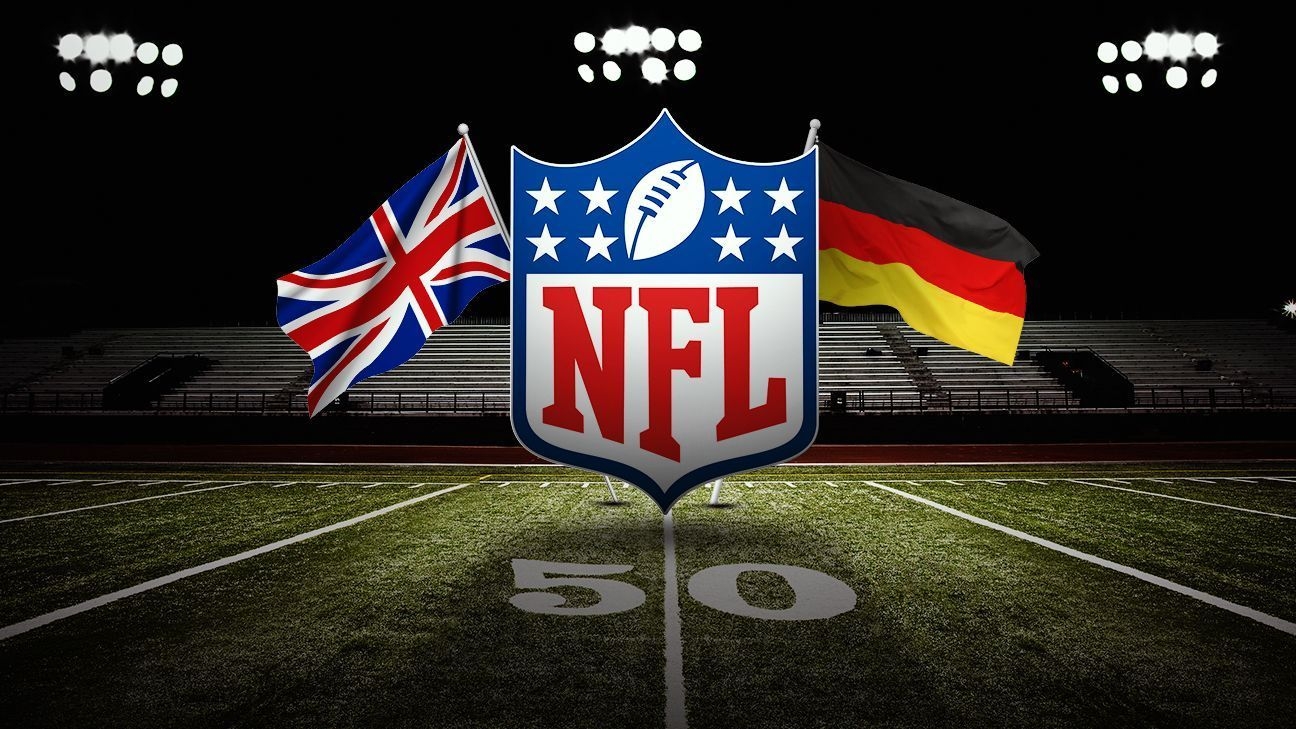 NFL anuncia los cinco partidos internacionales para 2023