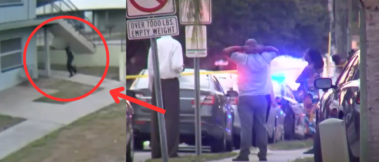 Niño de 13 años se enfrenta con policías de EU a balazos en Florida: VIDEO