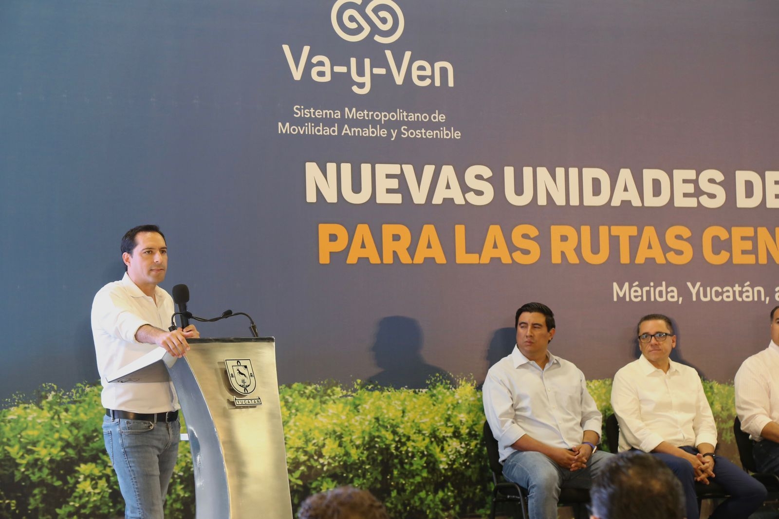 Mauricio Vila anuncia la llegada de 470 camiones de Va y Ven a finales de 2023