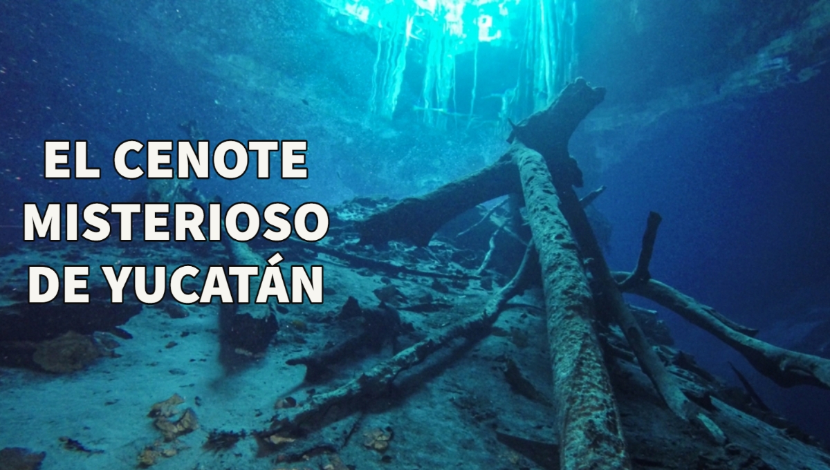 El cenote se encuentra en Homún, Yucatán