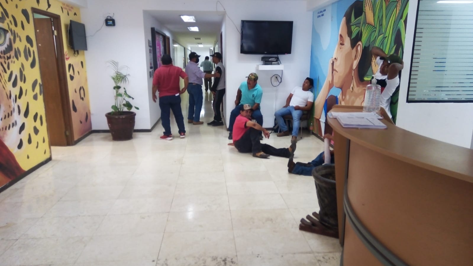 Productores toman oficinas de la Secretaría de Desarrollo Agropecuario en Campeche: EN VIVO