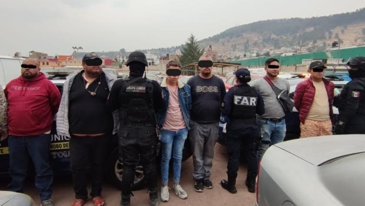 Presuntos integrantes de la Familia Michoacana son detenidos en Edomex