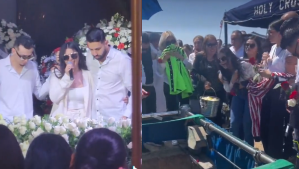Así fue el sepelio del cantante Carlos Parra en el último adiós de su familia y novia: VIDEO