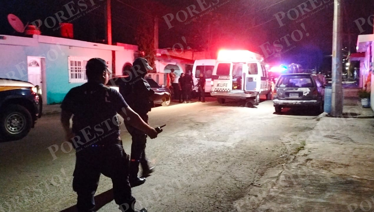 La noche se vio interrumpida con el sonido de 12 disparos en contra de una vivienda en la colonia San Miguel, Cozumel