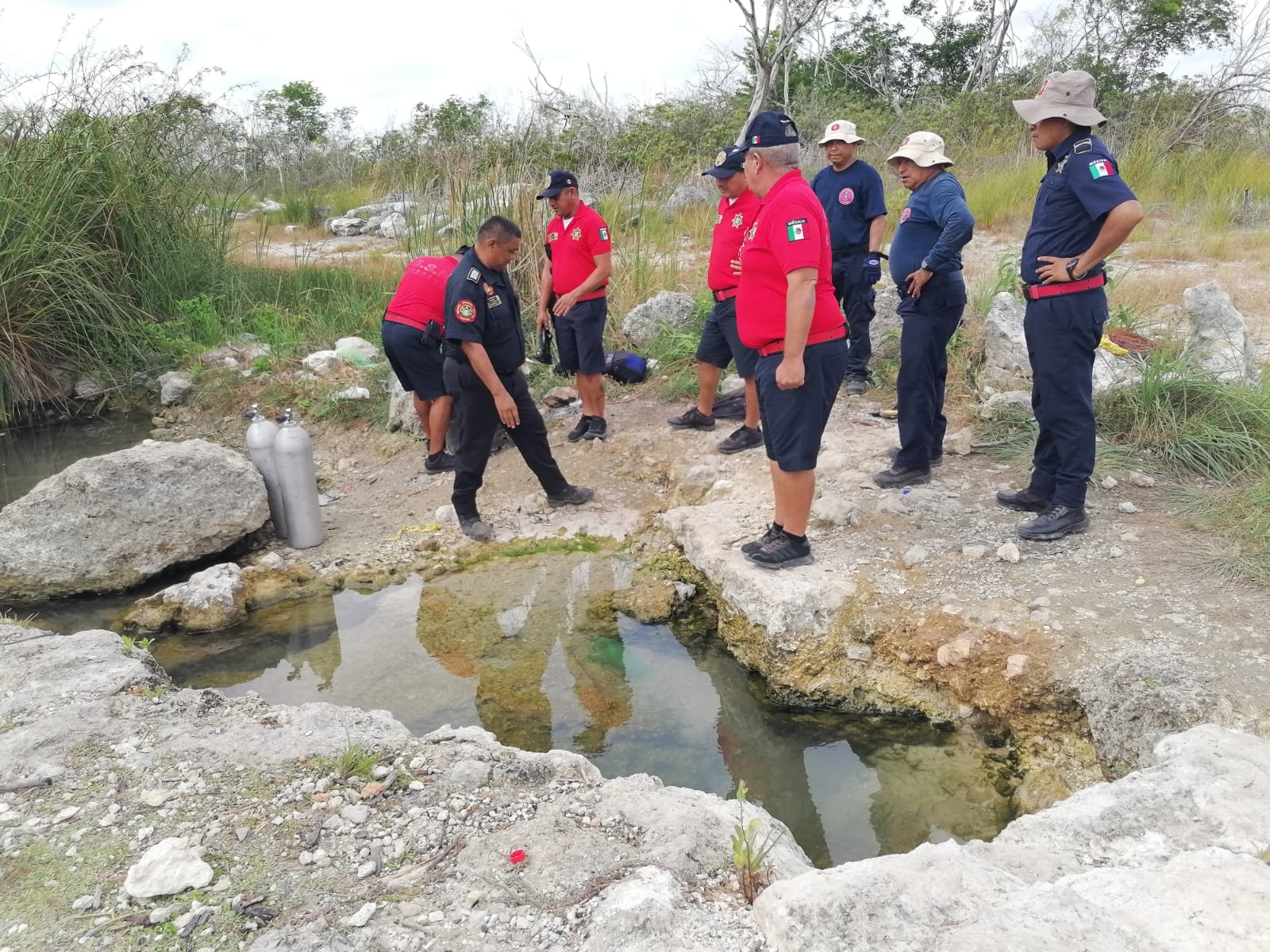 Encuentran cuerpo de un ahogado en El Roble Agrícola, en Mérida