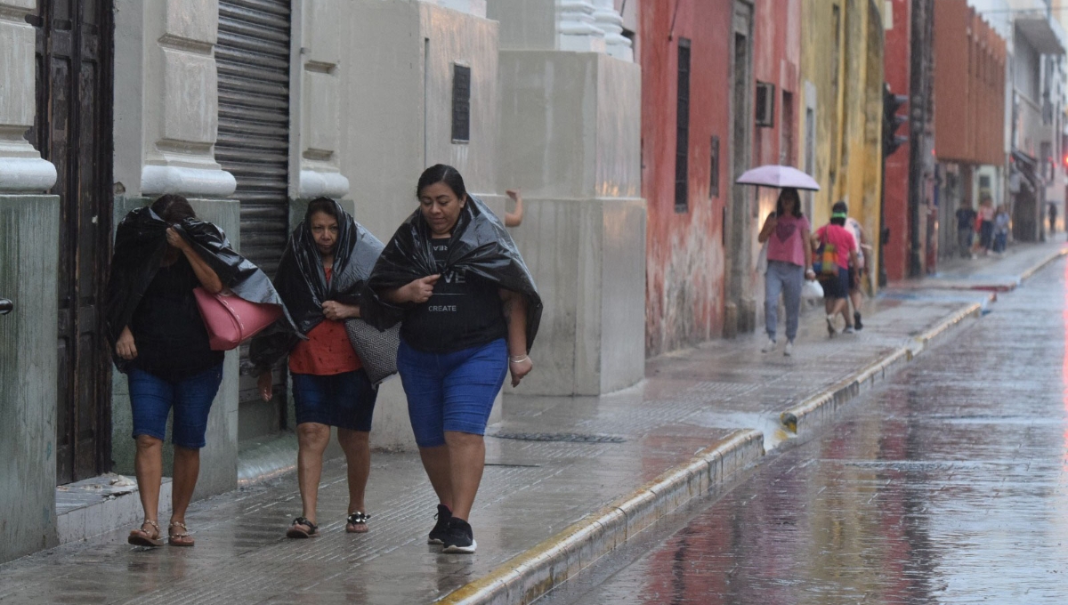Se esperan fuertes lluvias en Yucatán durante este lunes
