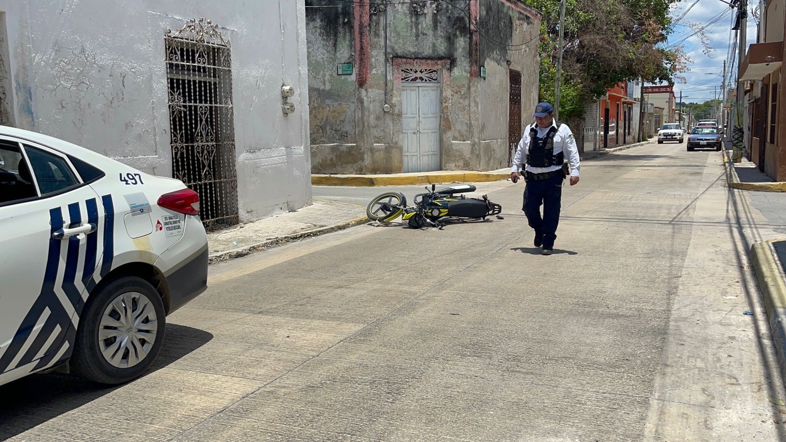Conductor se deslinda tras protagonizar un accidente en Campeche