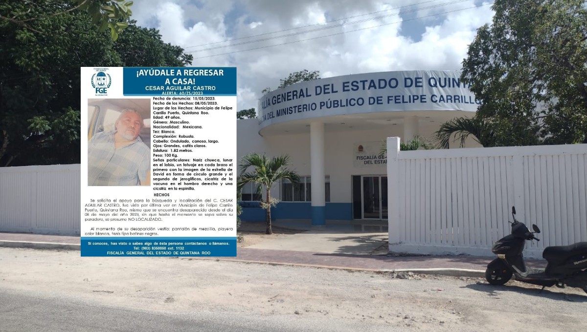 Aumentan las desapariciones en Felipe Carrillo Puerto; reportan un nuevo caso