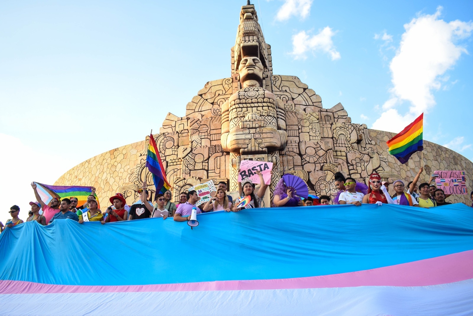 Así se vivió el Día Internacional de la Lucha contra la homofobia, bifobia y transfobia en Mérida