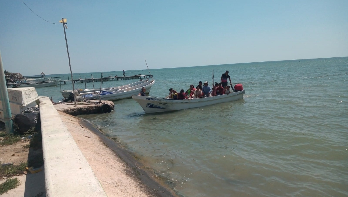 Continúa el robo de motores y lanchas a pescadores en Isla Aguada, Campeche